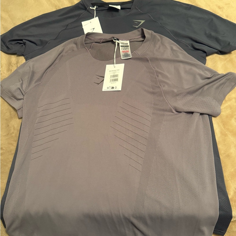 NWT Gymshark Gray Short Sleeve Performance Tee